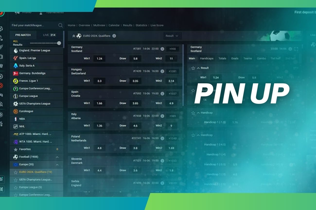 Pin Up Online sports betting website review